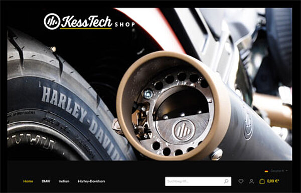 Kesstech GmbH: Zubehörauspuffanlagen für Motorräder||