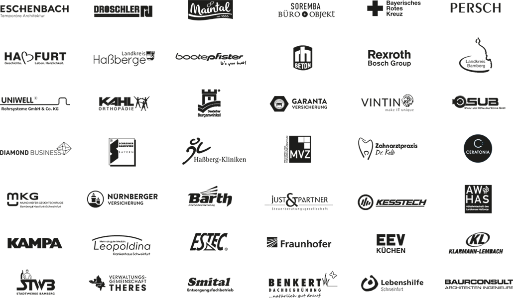 Logos der Referenzen