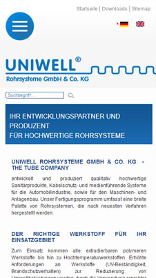 Uniwell Rohrsysteme